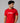 Unisex Red Round Neck Personalised T-shirt
